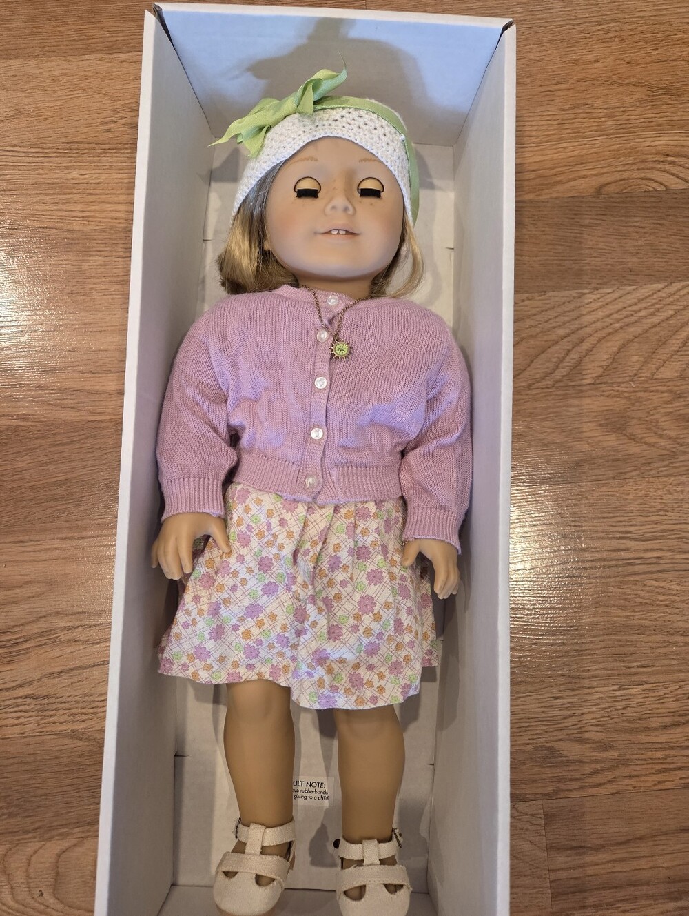 Kit Kittredge American Girl Doll Meet Kit Outfit w/Compass Necklace *READ DESCR*